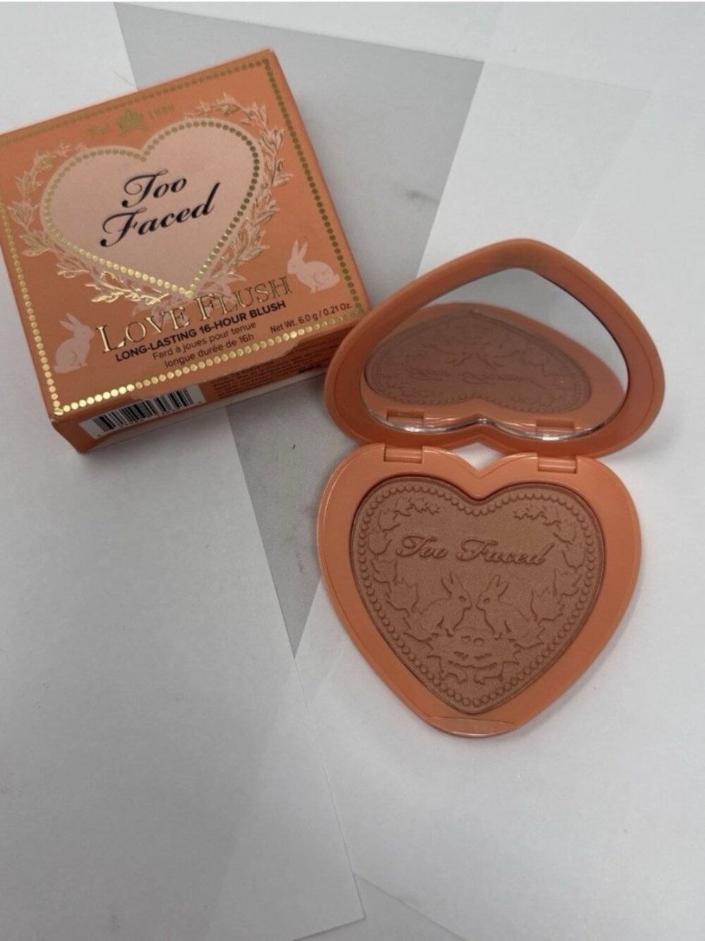 Too Faced Love Flush ‘I Will Always Love You’ 16-Hour Blush Full Size .21oz